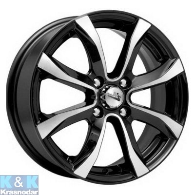 Колесный диск iFree Дайс (КС696) 6x15/4x114.3 ET40 D67.1 Блэк Джек