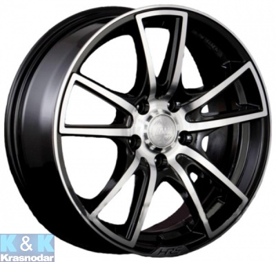 Колесный диск Racing Wheels H-411 6.5x15/5x105 ET35 D56.6 BK F/P