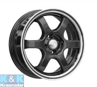 Колесный диск SKAD Киото 6x15/4x100 ET45 D67.1 алмаз-антрацит