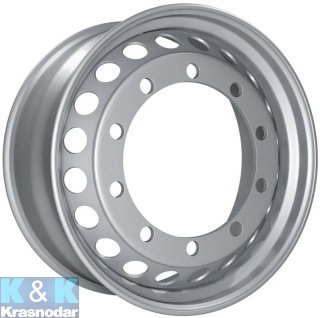 Колесный диск STEGER 9.00х22.5 10x335 ET175 D281 T16 hump