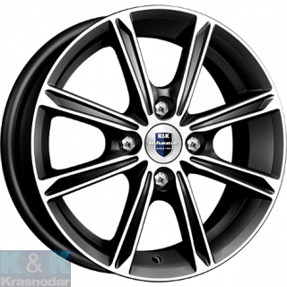 Колесный диск K&K Флэш (КС710) 5x13/4x114.3 ET45 D69.1 алмаз черный