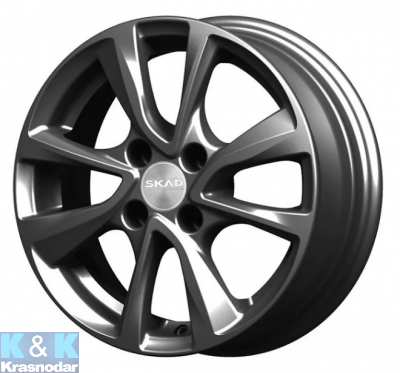 Колесный диск SKAD Ницца 5.5x14/4x98 ET35 D58.6 графит