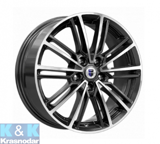 Колесный диск K&K Эрфурт (КС898) 7x17/5x114.3 ET40 D67.1 алмаз черный
